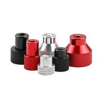 Frein-filet, Vis à torsion manuelle2 pièces écrous pouce trou borgne cadre en aluminium serrer la main écrou bride M2.5 M3 M4 M5 M6 M8 M10écrou moleté plusieurs couleurs(Silver-M4x16x20mm)