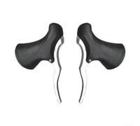 Frein Fixie Alliage Résistant 23.8mm Compact Frein Fixie Alliage | Construction pour robuste alliage, pour confortable, idéal longue distance, résistance pour usure, style (Black Silver)