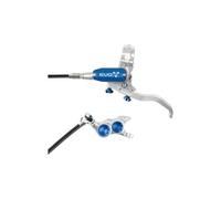 Frein gauche hope tech4 evo tr4 argent bleu durite standard