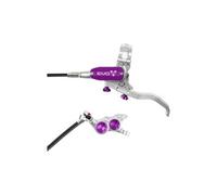 Frein gauche hope tech4 evo tr4 argent violet durite standard