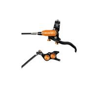 Frein gauche hope tech4 evo tr4 noir orange durite standard