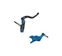 Frein gauche hope xcr pro e4 bleu durite noire