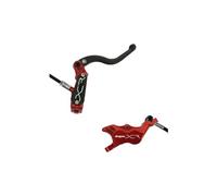 Frein gauche hope xcr pro e4 rouge durite noire