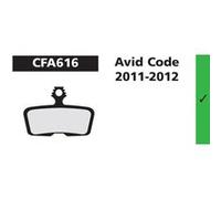 Frein Hydr Plaquettes Avid Code 2011-2012 Ebc G