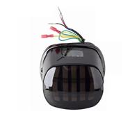 Frein Lumière Motocyclette Feu De Freinage Arrière À LED pour Moto, Feu De Plaque D'immatriculation pour Touring, pour Road King, pour Ultra, pour Electra, pour Road Glide 12 V