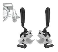 Frein manuel de rechange pour fauteuil roulant de 2,5 cm, pièces de verrouillage robustes compatibles avec la plupart des fauteuils roulants, 1 paire (2,5 cm)