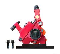 Frein Mécanique Flat Mount Léger 280g pour Route | Alliage aluminium aviation, dissipation chaleur pour rapide, design tirage linéaire, compatible 140-160mm, rouge(G)