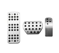 Frein Pédales Pédales Voiture pour Citroen pour C3 pour C4 pour DS 3 4 6 pour DS3 pour DS4 pour DS6 Couvre-pédales Repos Frein Gaz Freins pédale Couvre (Couleur : at with Rest)