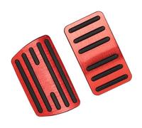 Frein Pédales Pour CR-V 2023 Pédale D'accélérateur Neuve Pour CRV Pédale Intérieure Pas De Perforation Pédale En Métal Moulures Intérieures Pédales(Rouge)