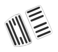 Frein Pédales Pour CR-V 2023 Pédale D'accélérateur Neuve Pour CRV Pédale Intérieure Pas De Perforation Pédale En Métal Moulures Intérieures Pédales(Argent)