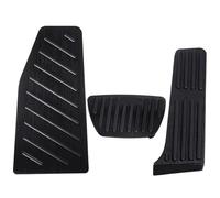 Frein Pédales Pour Toyota Pour Harrier IV XU80 2020-2024 Pédales Voiture Accélérateur Gaz Carburant Pédale Frein Repose Pédales Pad Tapis Couverture(3pcs Black)