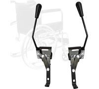 Frein pour fauteuil roulant Levier universel de frein pour fauteuil roulant Pièces Système de freinage Pièces de rechange pour fauteuil roulant Poignée longue Frein pour fauteuil roulant ( Color : Lef