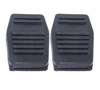 Frein Repose-Pieds Pédale Pour Focus Pour MK1 Pour Fiesta Pour MK5 Pour Fusion Pour Cougar Caoutchouc Frein Embrayage Pédale Couvre Accessoires 2 Pièces(Type B)