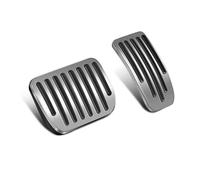Frein Repose-Pieds Pédale Pour Tesla Pour Model Y 2022, Couvre-pédales De Voiture Antidérapants, Accessoires Pour Pédales D'accélérateur Et De Frein(Silver)