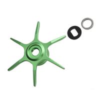 Frein six étoiles de rechange pour Abu Garcia Max Series B3 B4 P3 P4 P5 - Pièce de rechange - Prend en charge le réglage de la traînée de bobine (gauche vert)