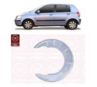 Frein Support Plaque Poussière Bouclier - Arrière L/R - Pour Hyundai Getz (TB)