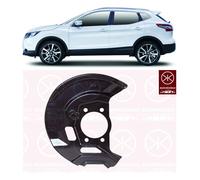 Frein Support Plaque Poussière Bouclier - Avant Droit - Pour Nissan Qashqai II (