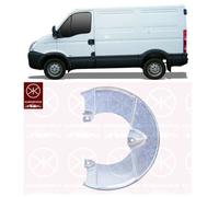 Frein Support Plaque Poussière Bouclier - Avant G/R - Pour Iveco Daily III -