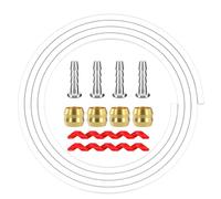 Frein Tambour Pour Vélo Frein Tuyau de frein à disque hydraulique, boîtier de Tube de vélo adapté à Shimano adapté à Magura adapté à Sram SM-BH90 BH59 Freins Frein à Tambour Pour Vélo(BH90-White)