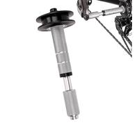 Frein virtuel chaîne vélo rouleau POM roulements double défilement | Fluide de changement de vitesse lisse montage rapide 1 clic entretien chaîne applicateur lubrifiant pour chaîne moto