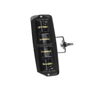 freinage stroboscopique Barre Feux Antibrouillard LED 6D À Lentille Blanche Feu Route Travail Jaune 6 Pouces Camionnette Pour Ford 12-24V(1pc White Light)