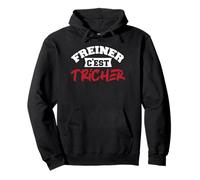 Freiner c'est tricher - cadeau moto motard motarde humour Sweat à Capuche