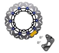 Freins à disque Disques De Frein Avant Pour Moto Pour Yamaha XMAX300 XMAX-300 300 Mm Remplacement Des Disques Et Rotors Moto rechange disques(Bleu)