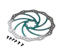 Freins à disque flottants avancés pour vélo ; parfaits pour une utilisation hors route et longue distance (vert 203)