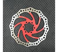 Freins à disque flottants avancés pour vélo ; parfaits pour une utilisation hors route et longue distance (rouge 160)