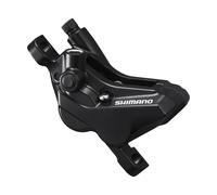 Freins à disque hydraulique Shimano BR-MT420 4-Pistons Post Mount Noir