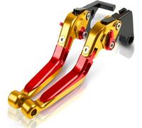 Freins à tambour de moto for Honda for CB600F 2007-2013 levier d'embrayage de frein pliant rétractable poignée en aluminium leviers de réservoir CNC,Embrayage de frein de moto