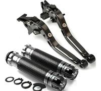 Freins à Tambour de Moto for Yamaha for X-MAX400 2015-2018 CNC Moto Pliant Protection Levier d'embrayage de Frein leviers de réservoir, Levier d'embrayage et de Frein