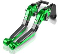 Freins à tambour de moto leviers d'embrayage de frein pliables extensibles réglables CNC de moto for Kawasaki for ZX-6 1990-1997 leviers de réservoir,Embrayage de frein de moto