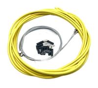 Freins Frein à Tambour Pour Vélo 1 ensemble de boîtier de tuyau de ligne à vitesse Variable, ensemble universel de tuyaux de frein de VTT, pièces de vélo Vélo de Frein à Tambour(1 Set Yellow)