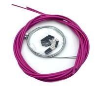 Freins Frein à Tambour Pour Vélo 1 ensemble de boîtier de tuyau de ligne à vitesse Variable, ensemble universel de tuyaux de frein de VTT, pièces de vélo Vélo de Frein à Tambour(1 Set Purple)