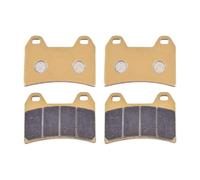 Freins Jeu de plaquettes de frein avant et arrière pour moto pour APRILIA Tuono V4R 2011-2012 Plaquettes de frein