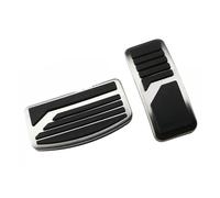 Freins Pédale Couvr Pour Mitsubishi Pour Pajero 3 Pour Outlander Lancer X Pédale En Caoutchouc Inoxydable Croisé Kit Frein D'embrayage À Gaz Voiture(AT)