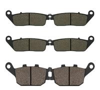 Freins Plaquettes de frein avant et arrière pour moto CBF 600 2004-2006 CBF600 ABS 2004-2006 CBF1000 CBF 1000 2006-2009 Plaquettes de frein(Front and Rear)