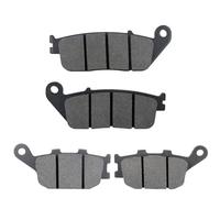 Freins Plaquettes de frein avant et arrière pour moto VT1100C2 VT 1100 C2 1995-2005 VTX1300 VTX 1300 2003-2008 CBF 500 CBF500 2004 Plaquettes de frein(Front and Rear)