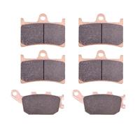 Freins Plaquettes de frein avant et arrière pour MT850A MT850 pour MT-09 ABS MT850-A 847cc moteur 3 cylindres 2017-2021 2018 2019 2020 MT 850 A 09 pour MT09 Plaquettes de frein(1set Copper Based)