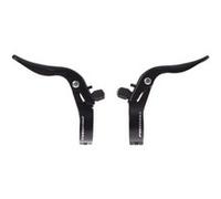 Promax by Leechie – Leviers de frein V‑brake – 2 doigts – 2 pièces – Noir