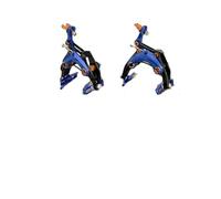 Freins Pour VéLo Frein de vélo Triathlon Gravel Étrier à montage direct(DM Blue 2 pcs)