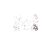 Shimano Disque de frein SM-RT26 (E-SMRT26M) mixte 180 mm 6 vis argenté