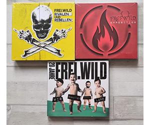 FreiWild, Mega Best of, 5 CD Fan-Set, Wir Schaffen Deutsch.Land + Opposition + Rivalen und Rebellen (alles Digipak)