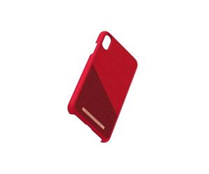 FREJA ROUGE IPHONE XS MAX POLYCARBONATE ET TISSU ROUGE