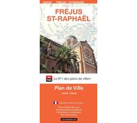 Fréjus et Saint-Raphaël, département du Var - Plan de ville | Blay Foldex - 2026