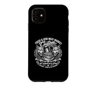 Freki and Geri Meat Market Cuts de fête personnalisés Coque pour iPhone 11