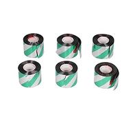 FRELEAN Bird Deterrent Reflective Scare Tape 6PCS | Silver Red + Green Ribbon for Bird Management | Environmentally Conscious Bird Deterrent for Orchard/Farm/Pond | 80m Length, 4.8cm
