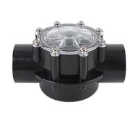 FRELEAN Calline à Contre-contrôle de 2 Pouces 7305 | Flux Droit à 180 degrés pour Aquarium/Piscine/Spa | PVC Swing Spring Design | Démontage Facile pour la Maintenance des débris