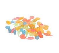 FRELEAN Générations de Galets 50pcs | des Pierres Lumineuses colorées pour Un Environnement sous-Marin/Jardin/Bricolage | Décoration d'éclairage de Nuit à énergie Solaire | Matériau